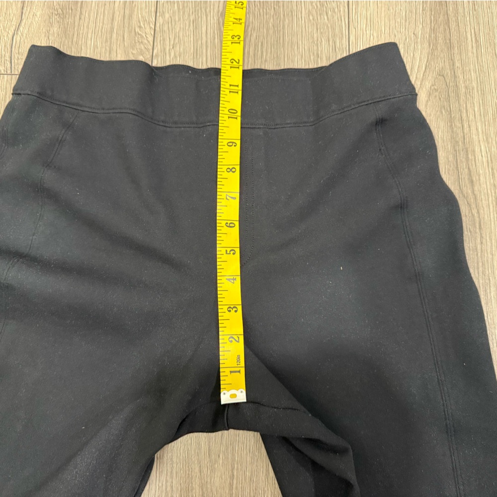 SPANX The Perfect Pant Slim Straight Ponte Stretch Black 20254R Sz L - Picture 7 of 10